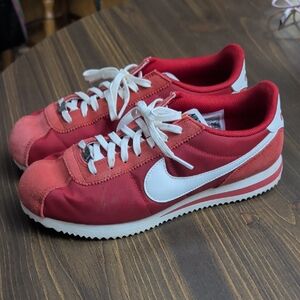 Nike Red Cortez women's 9